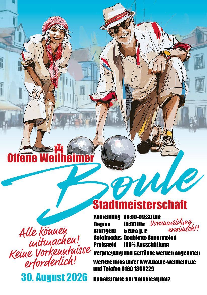 Plakat Stadtmeisterschaft 2026